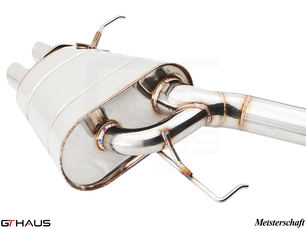 Premium exhaust system for BMW F01/F02 7 Series ALPINA B7, featuring stainless steel construction and enhanced performance.