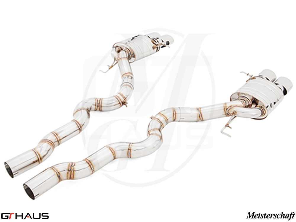 Premium exhaust system for BMW F12/13 M6 V8 Twin Turbo, enhancing performance and sound from 2012 to 2018.