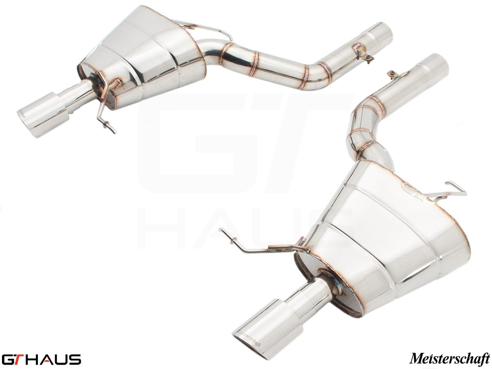 Premium Meisterschaft exhaust system for BMW F12/F13 640i Coupe/Convertible, enhancing performance and sound.