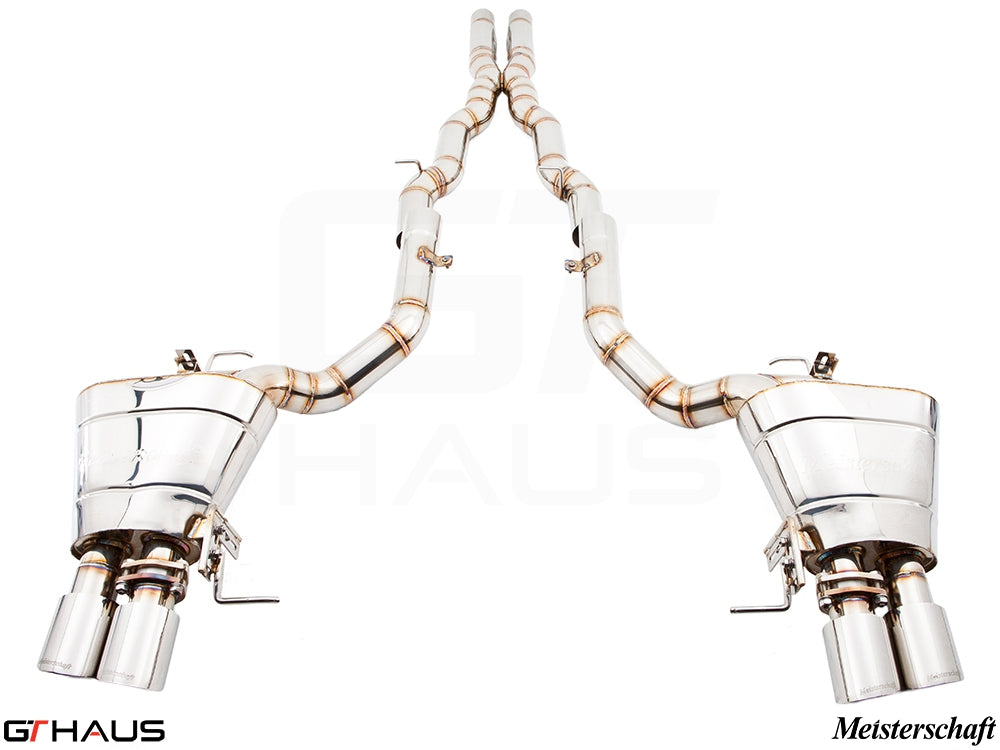 Premium Meisterschaft exhaust system for BMW F12/F13 640i Coupe/Convertible, enhancing performance and sound.