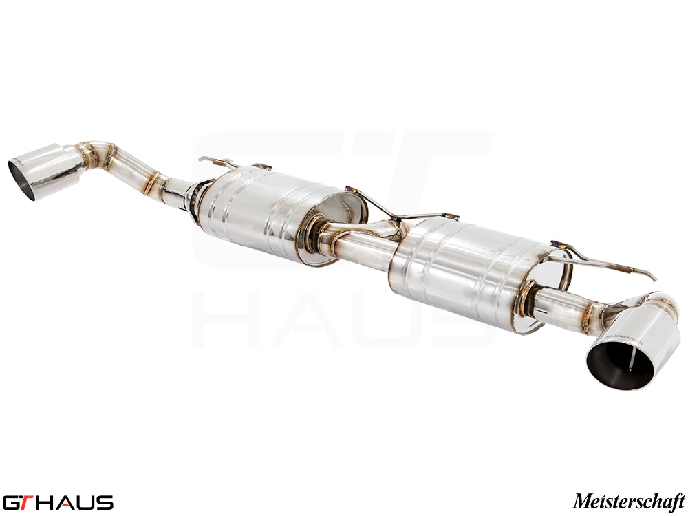 Premium performance exhaust system for BMW F15 X5 SAV 3.5i, featuring stainless steel construction and enhanced sound.