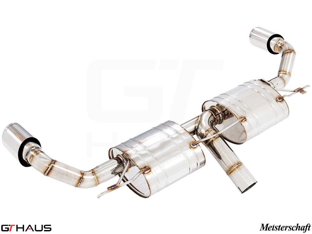 Premium performance exhaust system for BMW F15 X5 SAV 3.5i, featuring stainless steel construction and enhanced sound.