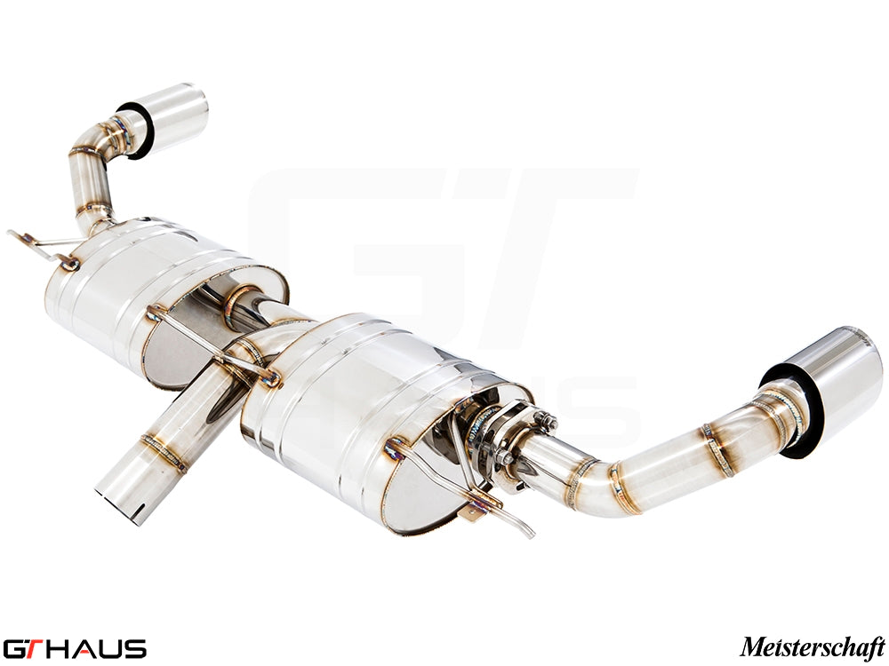 Premium performance exhaust system for BMW F15 X5 SAV 3.5i, featuring stainless steel construction and enhanced sound.