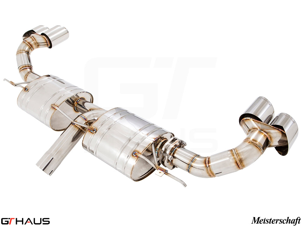 Premium performance exhaust system for BMW F15 X5 SAV 3.5i, featuring stainless steel construction and enhanced sound.