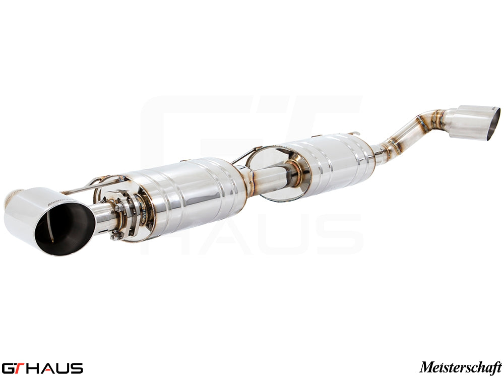 Premium performance exhaust system for BMW F16 X6 SAV 3.5i, featuring stainless steel construction and enhanced sound.