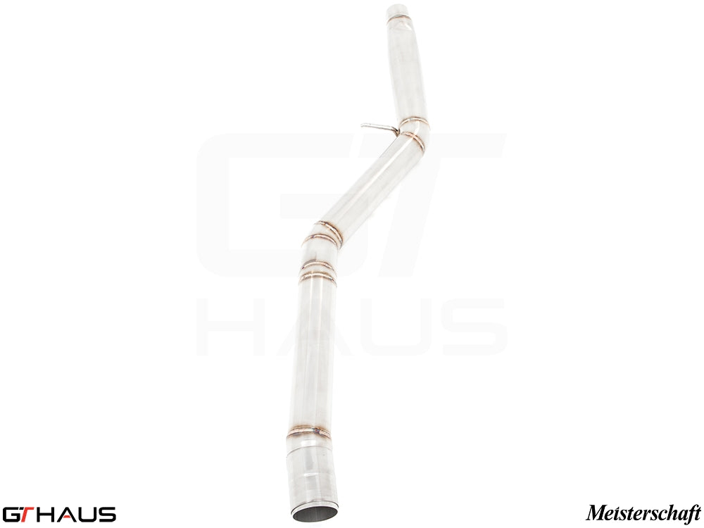 Premium AR pipe for BMW F30/F31/F34/F36 3 Series 2012-2019, designed for optimal exhaust flow without cutting.