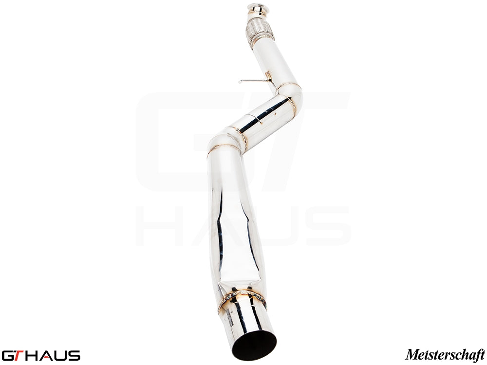 Premium AR pipe for BMW F30/F31/F34/F36 335i/xi, 90mm piping, designed for easy installation without cutting.