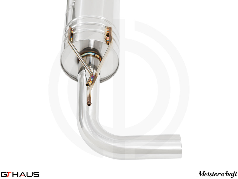 Premium exhaust system for BMW G14/G15 8 Series Coupe/Convertible 840i/xi featuring Meisterschaft design and craftsmanship.