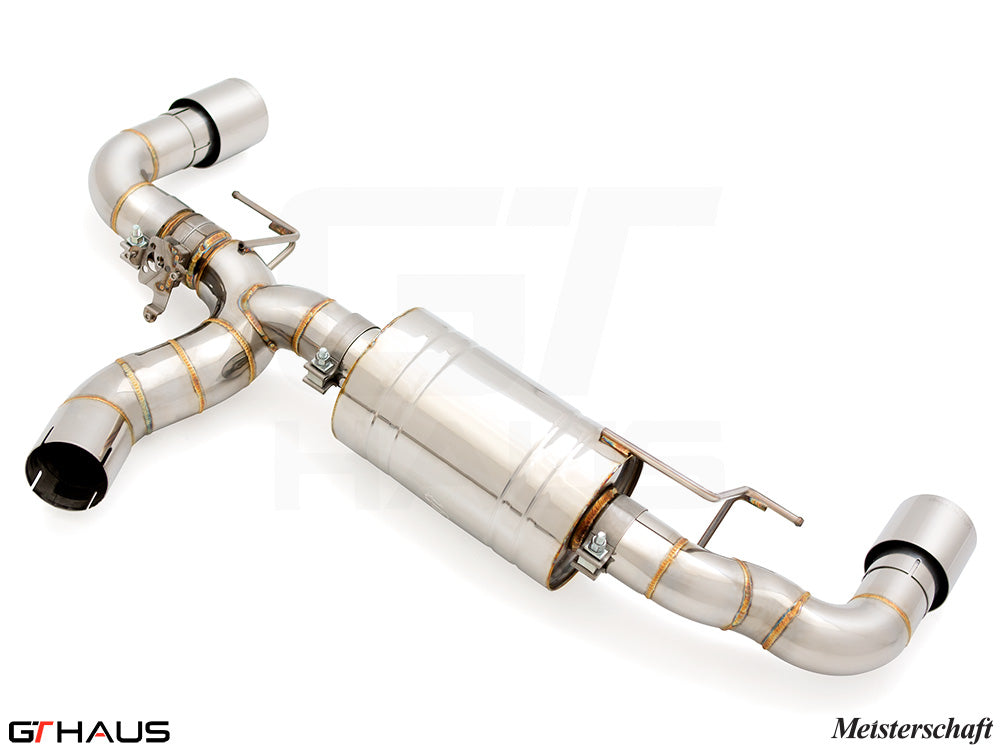 Premium exhaust system for BMW G20 3 Series 320i/330i/xi LCI I-4, featuring stainless steel construction and enhanced performance.