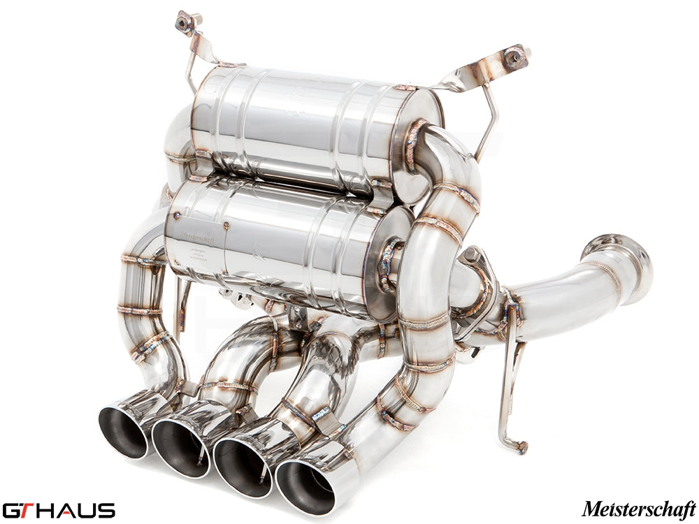 Premium exhaust system for Lamborghini Aventador LP700/720/750-4 Coupe, featuring stainless steel construction and precision design.