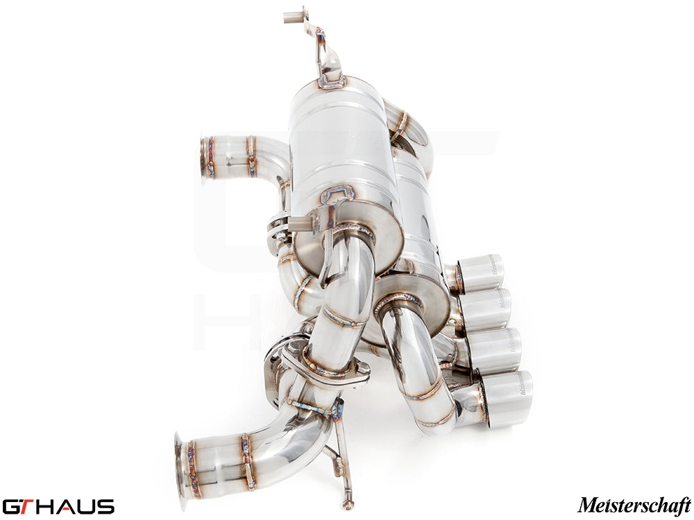 Premium exhaust system for Lamborghini Aventador LP700/720/750-4 Coupe, featuring stainless steel construction and advanced design.