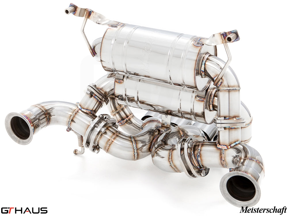 Premium stainless steel exhaust system for Lamborghini Aventador LP700/720/750-4, enhancing performance and sound.