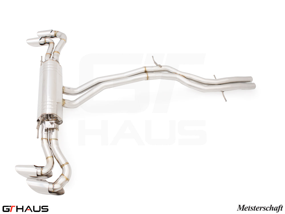 Premium exhaust system for Lamborghini URUS V8 4.0T [2019+] featuring stainless steel construction and performance design.