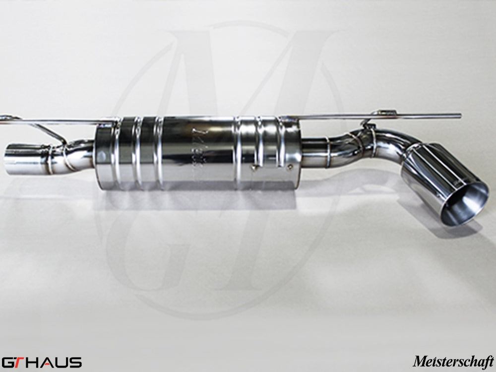 Premium stainless steel exhaust system for Lotus Elise/Exige SC/Exige [2000-2021] by Meisterschaft, enhancing performance and sound.