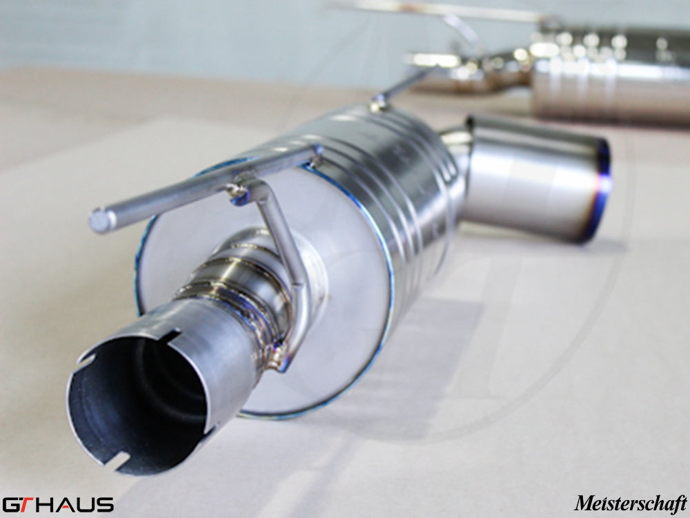Premium exhaust system for Lotus Elise/Exige SC, featuring stainless steel construction and electronic valve control.