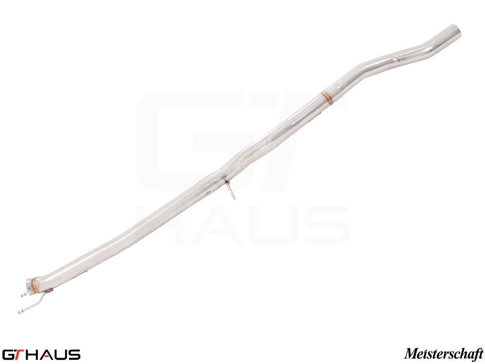 Full cat-back LSR pipes for 2014-2019 Mercedes-Benz C117 CLA45 AMG, designed for enhanced performance and sound.