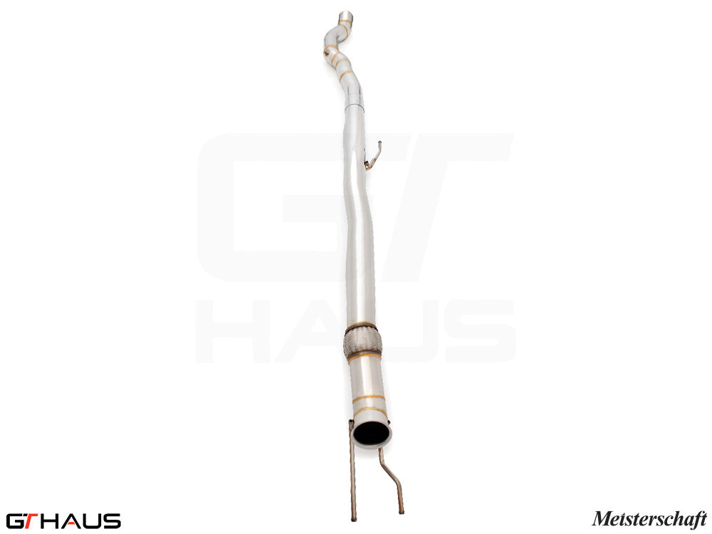 Full cat-back LSR pipes for 2020+ Mercedes-Benz C118 CLA 45 AMG, designed for enhanced performance and sound.