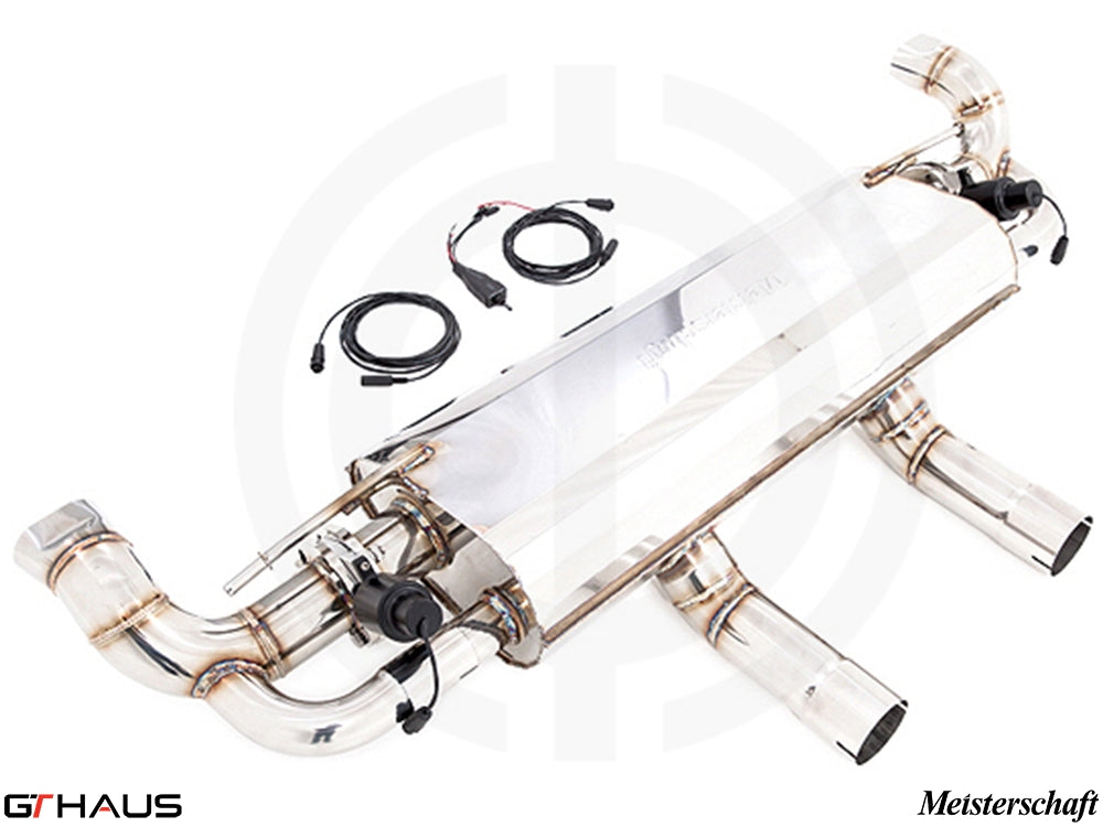 Premium exhaust system for Mercedes-Benz GLE450/43 AMG (V6 Turbo) 2015-2018, featuring stainless steel construction and electronic valve control.