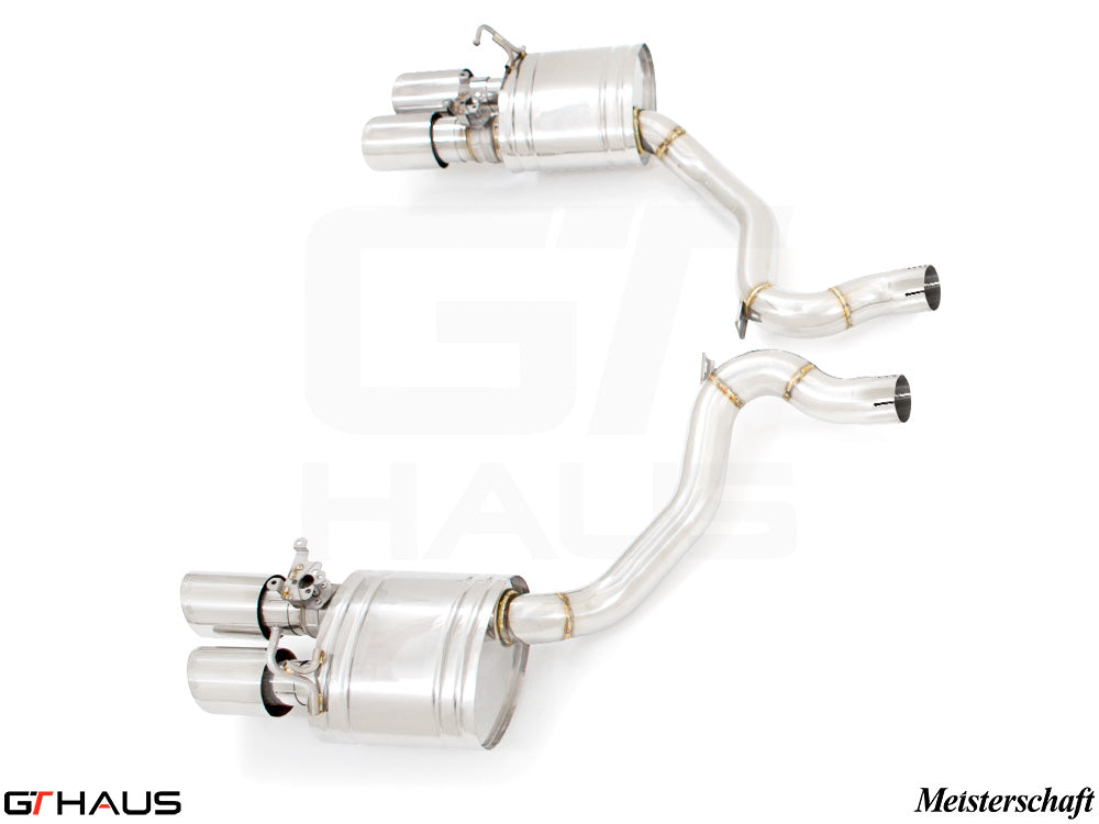 Premium exhaust system for Porsche Panamera 971 V6 (2.9T S/4S) models, featuring stainless steel construction and enhanced performance.