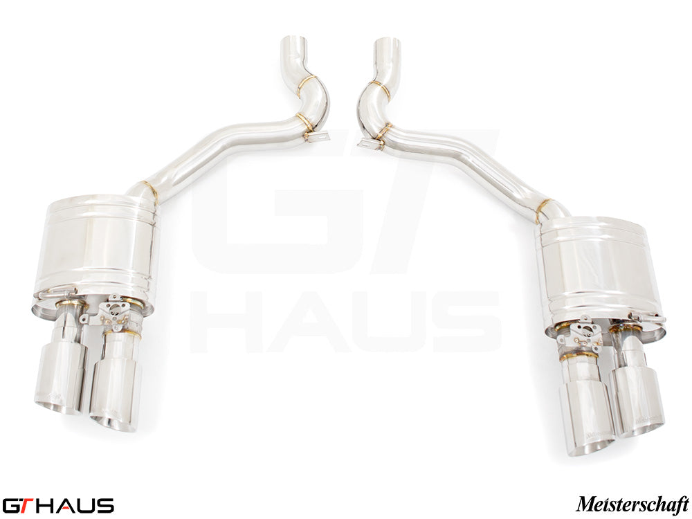 Premium exhaust system for Porsche Panamera Sedan 971 V6 (2.9T models: S/4S) SWB, enhancing performance and sound.
