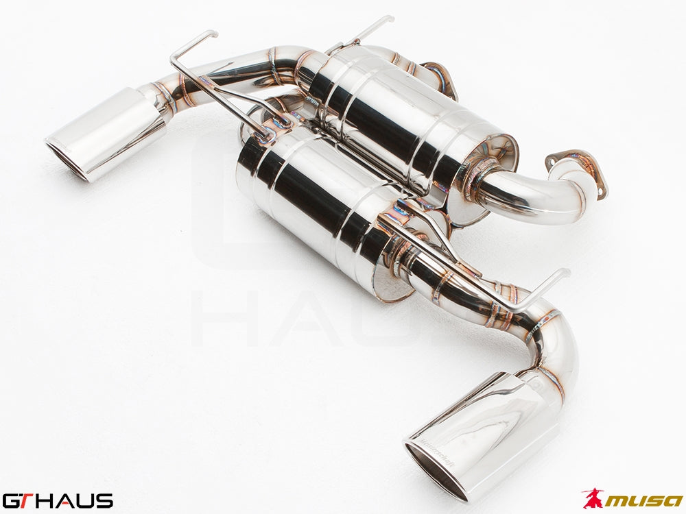 Premium performance exhaust system for Infiniti G37, G37S Coupe, Cabrio, and Q60 Coupe with 3.7L V6 VVEL.