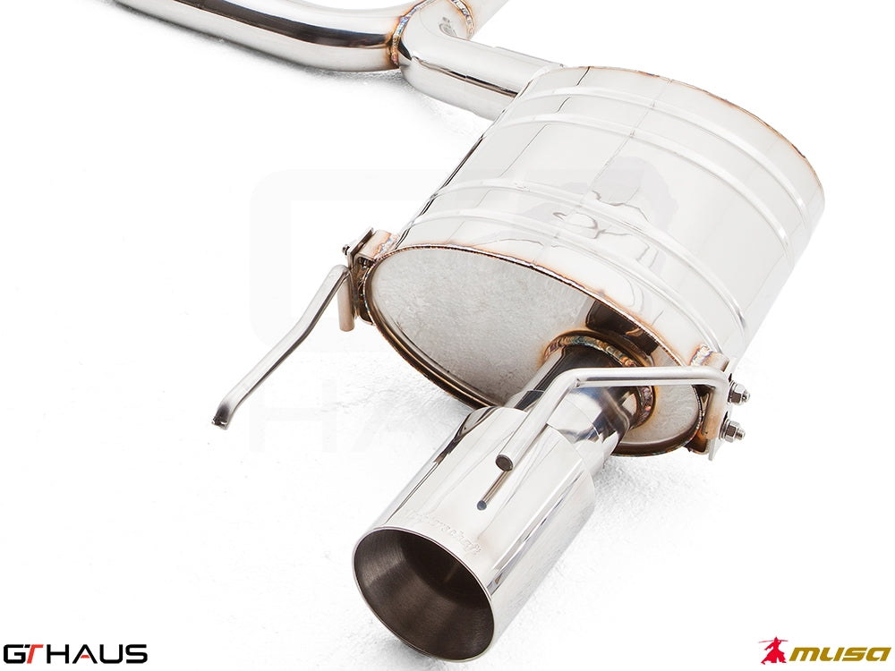 Premium stainless steel exhaust system for Lexus IS 250/350, enhancing performance and sound for V6 sedans.