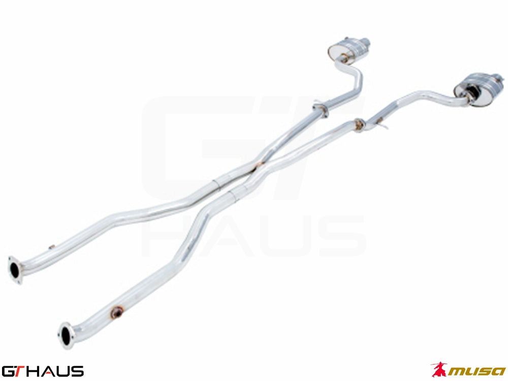 Premium performance exhaust system for Lexus IS 250/350/350 F-Sport AWD, enhancing sound and efficiency.