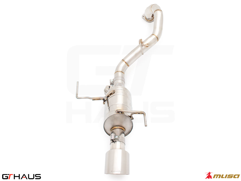 Premium performance exhaust system for Lexus LX600 (2022+) featuring stainless steel construction and advanced design.