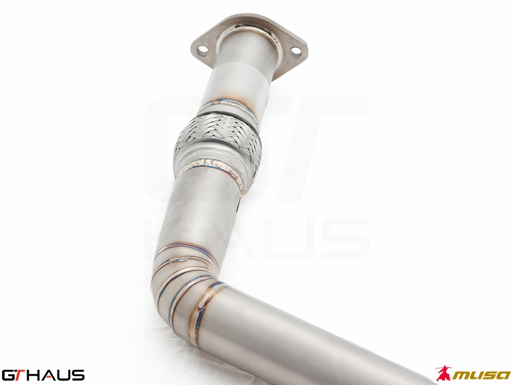 Front Y-Pipe collector section for 2023+ Nissan RZ34 Z Coupe and Cabrio, featuring high-quality stainless steel construction.