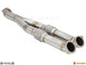 Nissan (R35) Skyline GT-R GTR Straight Pipe Mid Section 3.5 inch - 90mm